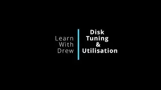 How To TUNE Your Disks And Get Their Utilisation In Linux
