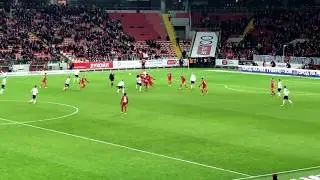 Конец игры Спартак Тосно 2-1