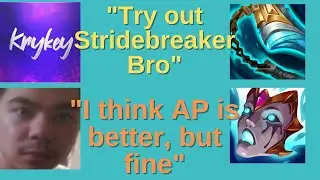 Trying out oKrykey's Stridebreaker Build *Ornn Matchup*