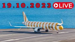 LIVE From Madeira Island Airport 19.10.2023