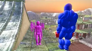 ULTRA Power NPC Fights the Smart AI!With Active Ragdoll Physics:part 15