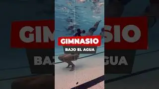 😳 ¿GYM bajo el agua? 🤔 #gym #fitness #aquaman #agua