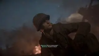 Сall of duty ww2 - Остановили поезд джипом