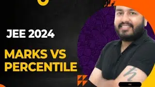 ✅️marks vs percentil 🤔 jee mains 2024 [Expected] || Jee2024