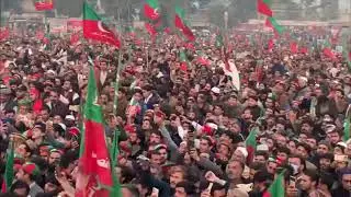 PTI Jalsa in Nawahera sher Afzal marwat