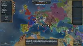 Europa Universalis IV pour les nuls - interface 1