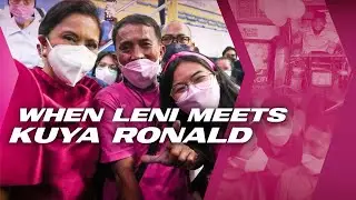 Tricycle driver na sumasali sa caravan, personal na pinasalamatan ni Leni Robredo