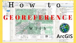 Georeferencing in ArcGIS | How to Georeference an Image using ArcGIS | 