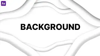 Create Creative Background Animation in After Effects | After Effects Tutorial | Easy Method