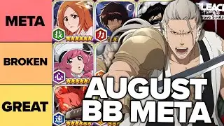 RANKING THE BEST BB/PVP CHARACTERS IN THE GAME AUGUST 2024 TIERLIST!!! | Bleach: Brave Souls