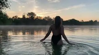 June 26, 2024. Morning swimming