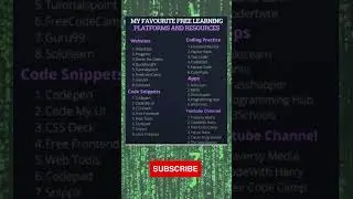 Free Learning Platforms for HTML CSS 