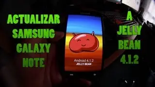Actualizar a Jelly Bean en Galaxy Note (GT-N7000) sin root por odin