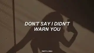 Warn You - Royal & The Serpent (Lyrics)