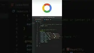 GOOGLE Logo with CSS ❤️ 