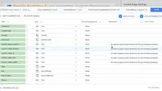 GA4 user properties, custom dimensions & metrics inside Google Data Studio: Data source fields check