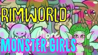 Monster Girl Slaves! More Monster Girls mod! Rimworld Mod Showcase