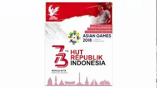 Tutorial Corel Draw Poster Dirgahayu Kemerdekaan  RI 17 Agustus - Special Dirgahayu RI