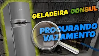 VAZAMENTO DE GÁS GELADEIRA CONSUL