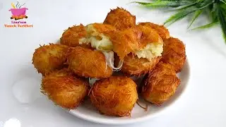 Great result with 3 potatoes. Easy snack recipe. Healthy, economical and delicious