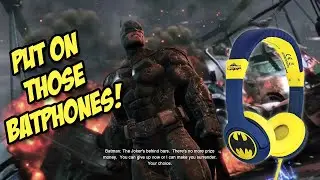 Batman: Arkham Origins w/ virtual surround sound 🎧 (HeSuVi HRTF audio)