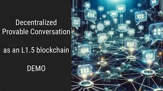 Provable Conversation: a layer 1.5 blockchain-based chat on a Cosmos chain [DEMO]