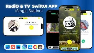 Radio And TV SwiftUI, Radio iOS & TV iOS, APP Template iOS - VIFI APPS