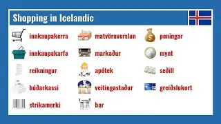 Shopping in Icelandic