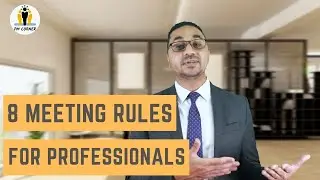 8 Meeting Rules for Professionals