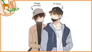 Model Zhongli and Idol Childe (AU) - Genshin Impact Comic Dub | IceTeaComics