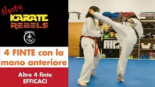 4 (altre) Finte Efficaci con la Mano Davanti - 4 More Lead Hand Feints - Karate MMA