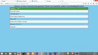 Integration of paystack's payment page using PHP, Javascript, HTML and CSS The programmatic approach