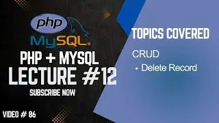 PHP Delete Record from MySQL Database | Simple CRUD Tutorial