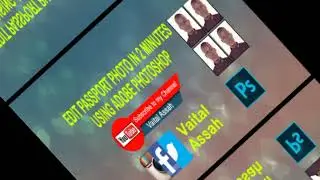 Make Passport photo in 2 minutes in Photoshop by Vaital Assah