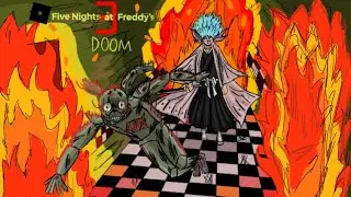 Убили спрингтрапа в FNAF 3 Doom (Roblox)
