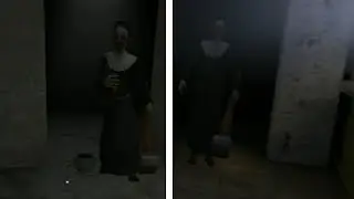 ПОЛНОЕ ПРОХОЖДЕНИЯ МОНАХИНИ НА ЭКСТРИМЕ!!! Evil Nun