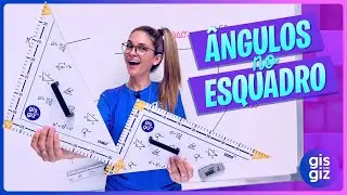 ÂNGULOS NO ESQUADRO - CONSTRUÇÃO DE ÂNGULOS
