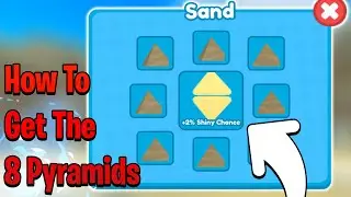 How To Find The 8 Pyramids & Craft The New Amulet! | Rebirth Champions X Roblox