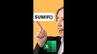 Excel Function -  How to use SUMIF Function in Under One Minute? 