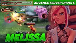 Melissa Test Server Gameplay / Advance Server / New / Update / MLBB - Mobile Legends