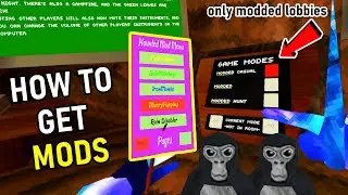 How To Get MODS in Gorilla Tag VR Tutorial | Monke Mod Manager (PCVR ONLY)
