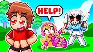 Ignoring MY CRAZY FAN GIRLS For 24 Hours In Roblox MM2...