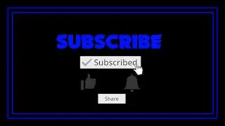 intro for youtube channel LIKE (BLUE)