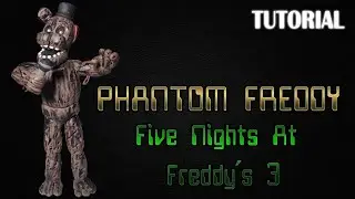 Tutorial Phantom Freddy en Plastilina | FNaF 3 | Phantom Freddy Clay Tutorial