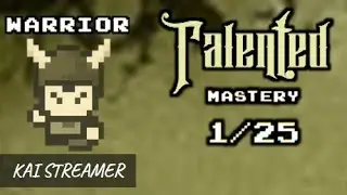 Warrior. Mastery 1 - Talented #4