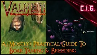 How to Tame and Breed Boars in Valheim - Let's Play Valheim - Co-op Games For Couples #4.5