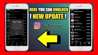 how to UNBLOCK in INSTAGRAM ✅IF USER NOT FOUND✅