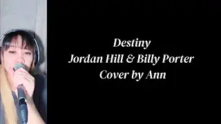 DESTINY (duet) Jordan Hill & Billy Porter | KARAOKE FEMALE PART.