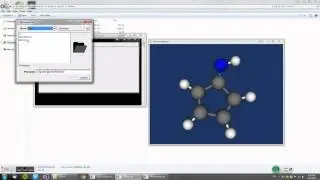 FLTK / VTK project demo: Molecules