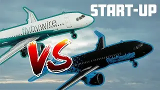 MSFS a320 Comparison - DEFAULT vs FBW FREE MOD - Start-Up Procedures